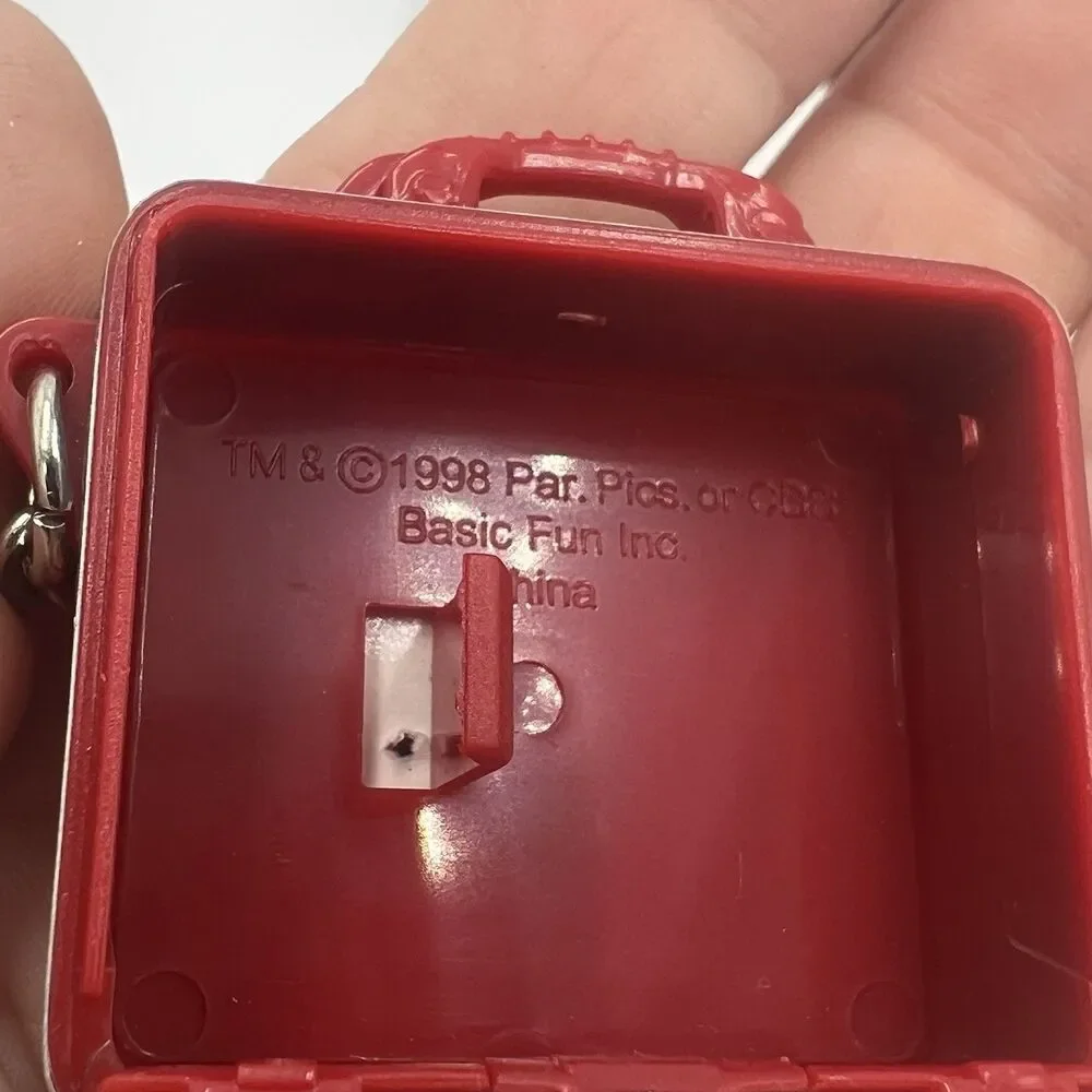 Vintage 1998 The Beverly Hillbillies Mini Lunchbox & Thermos & Apple Keychain - Picture 9 of 12